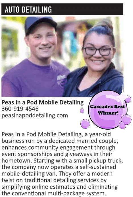 Cascades Best Auto Detailer Winner