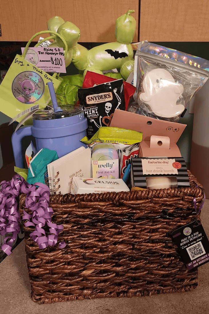 a fun gift basket